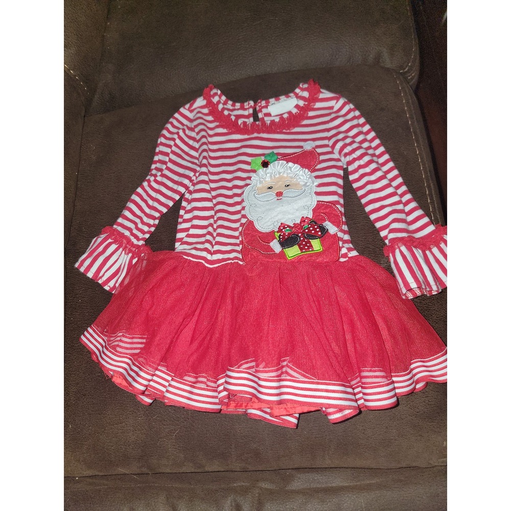 Rare too Christmas holiday santa dress size 18 months‎